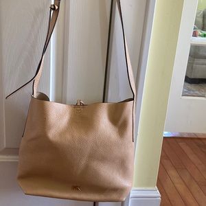 Michael Kors tan handbag
